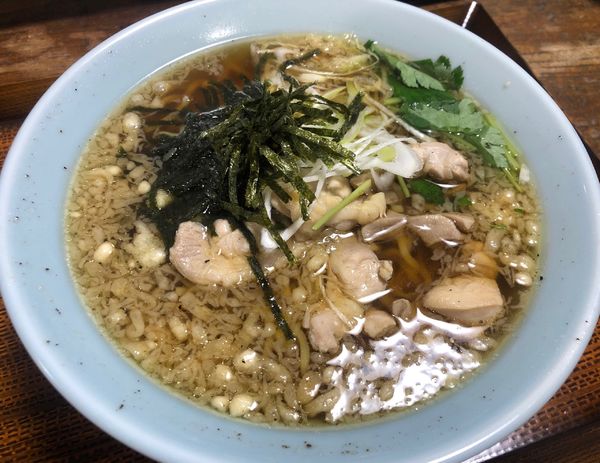 「元祖鳥中華」@手打ち 水車生そばの写真