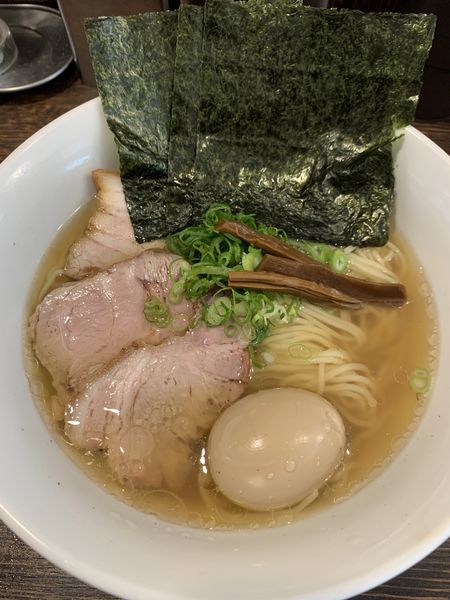 「白醤油ラーメン」@自家製麺 コトホギの写真