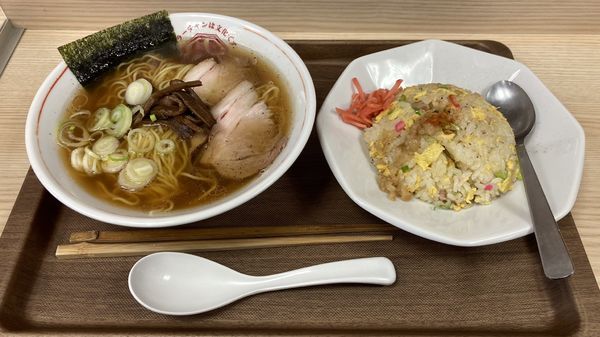 「ラーチャンセット」@ラーチャン専門 我武者羅 四谷店の写真