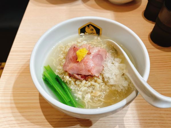 「冷やし真鯛ラーメン」@真鯛らーめん 麺魚 船橋店の写真
