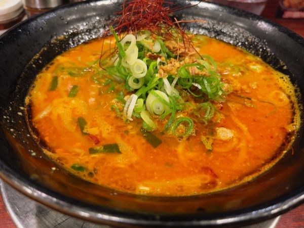 「ファイヤーじゃぐら」@豚骨ラーメン じゃぐら 高円寺店の写真