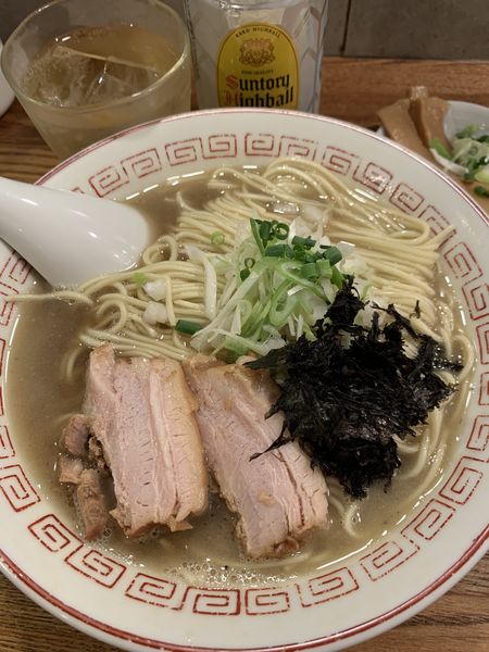 「煮干そば」@煮干中華そば専門 煮干丸の写真