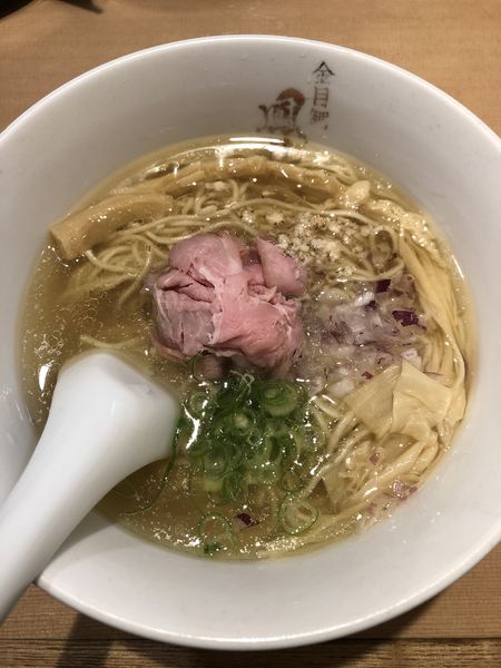 「らぁ麺(金目鯛)850円」@らぁ麺 鳳仙花の写真