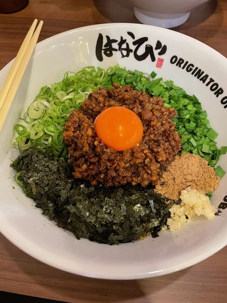 「台湾まぜそば（大盛」@元祖台湾まぜそば はなび 二俣川店の写真