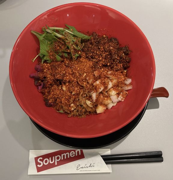 「麻辣坦坦麺」@KOBE ENISHI担担麺 エニシスタンドの写真