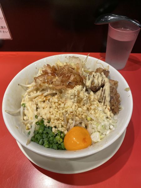 「まぜそば」@用心棒の写真