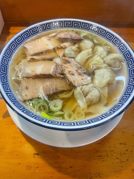 「ワンタン麺　チャーシュー」@支那そば へいきち 二代目の写真