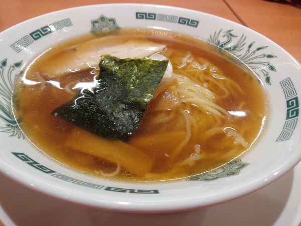 「中華そば　３９０円」@日高屋 北千住東口店の写真