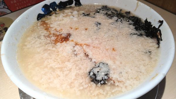 「中華そば、大盛り、大脂」@麺工 豊潤亭の写真
