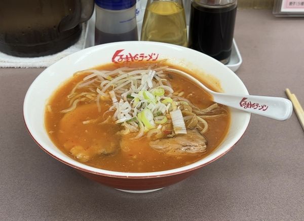 「辛々ラーメン」@くるまやラーメン おゆみ店の写真