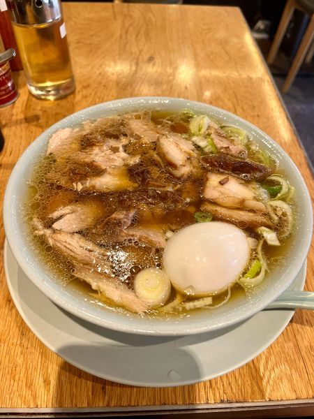 「チャーシュー麺玉子」@かっちんラーメンの写真