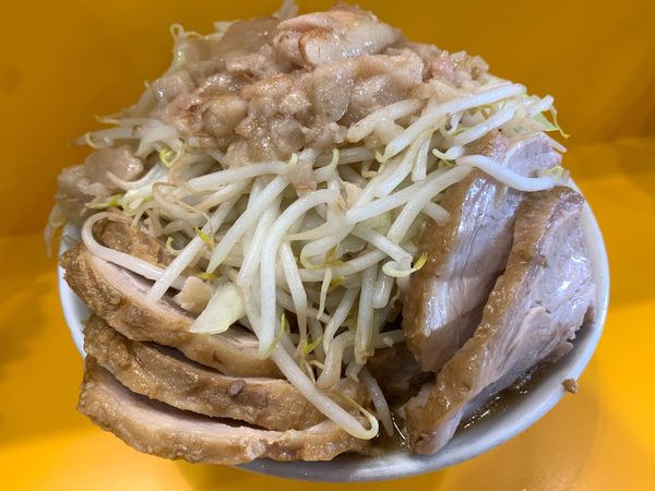 「小豚 アブラ」@ラーメン二郎 八王子野猿街道店2の写真