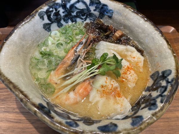 「海老潮、替え玉」@らーめん 砦 京町堀店の写真