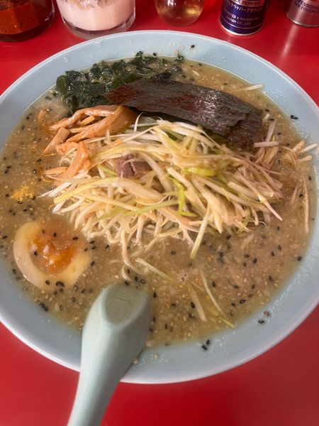 「ネギみそラーメン(860円)+大盛2玉(150円)」@ラーメンショップ 太田店の写真