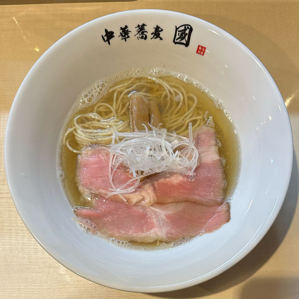 「塩煮干蕎麦」@中華蕎麦 國の写真