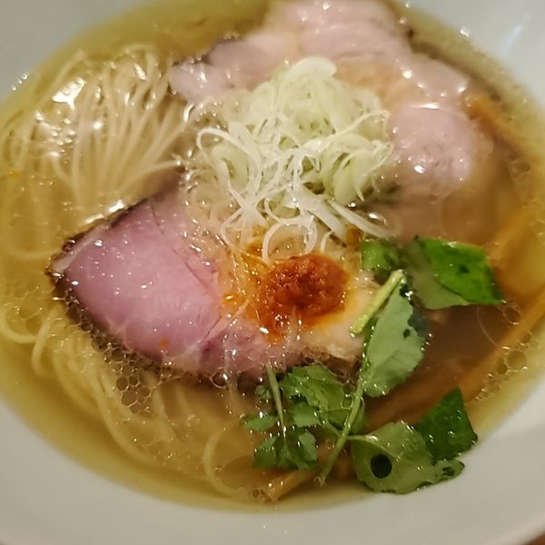 「塩そば」@地球の中華そばの写真