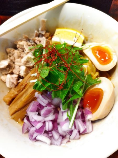 「まぜそば」@麺処 井の庄 立川店の写真