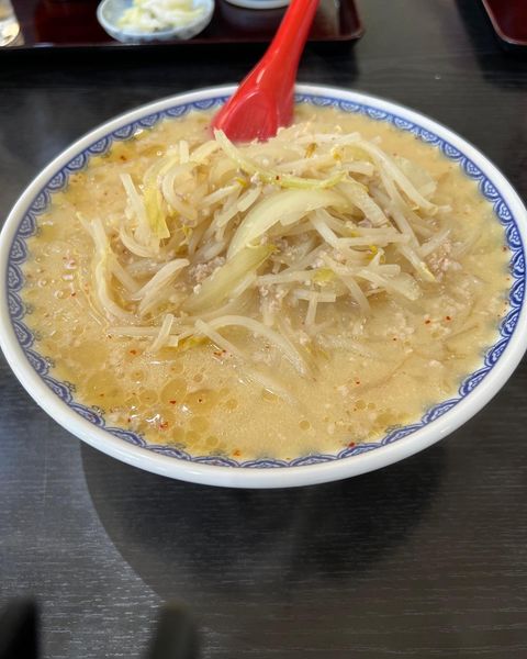 「みそラーメン」@食堂 ニューミサの写真