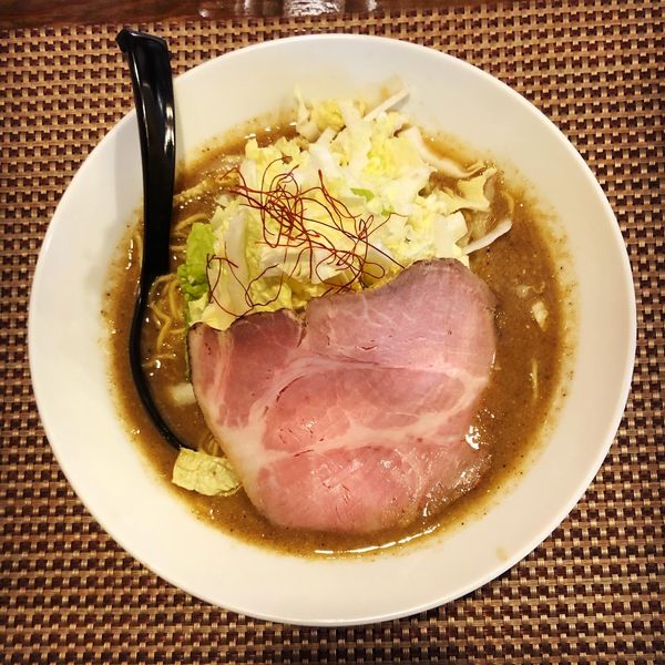 「とろみ煮干し味噌麺」@行雲流水の写真