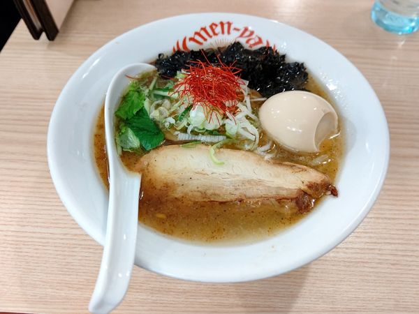 「さば塩らーめん(並盛・140g)900円」@らーめん酒場 福籠 通町店の写真