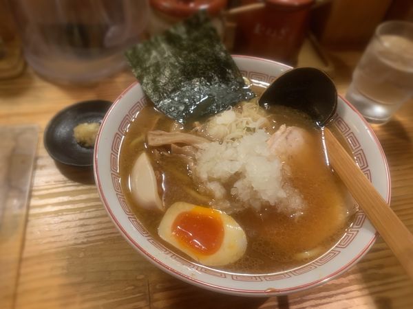 「醤油（濃い目￥860）＋味玉（￥100）他」@つけ麺屋 やすべえ 秋葉原店の写真