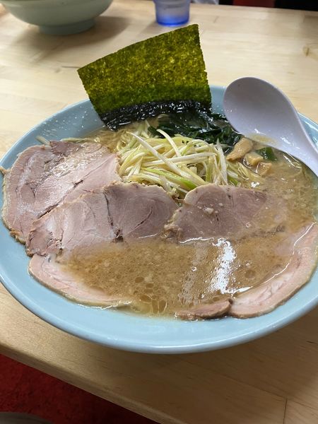 「ネギチャーシュー中」@◯つばき食堂の写真