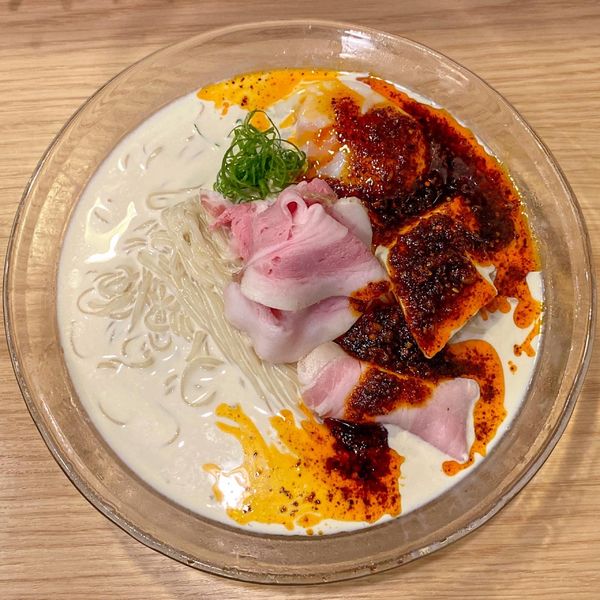 「冷製クリーム豆乳辣麺 ¥1,350」@らーめんMAIKAGURAの写真