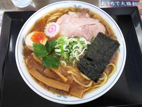 「【限定】サバ背脂ラーメン 900円」@弘前大勝軒の写真