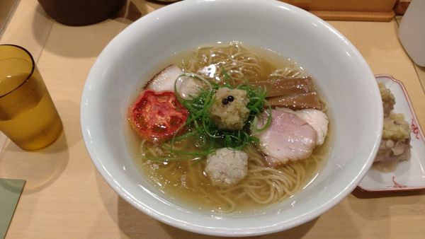 「塩そば」@饗 くろ㐂の写真