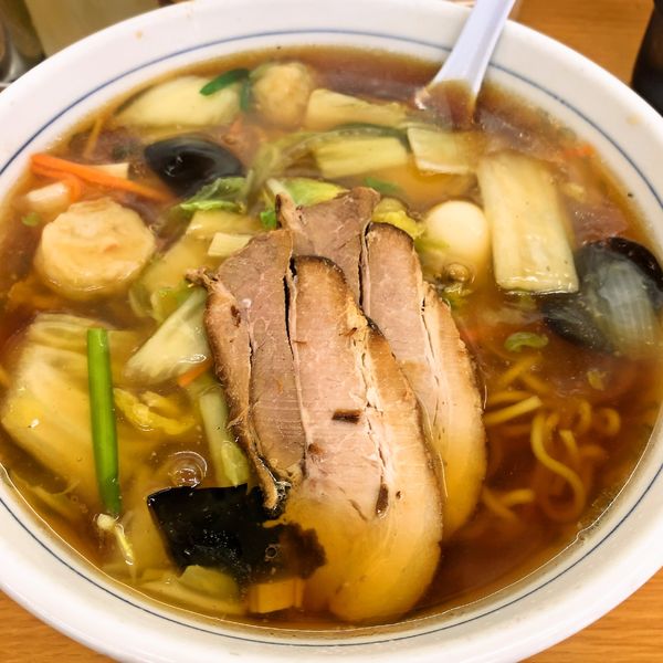 「五目あんかけラーメン」@福しん 上野駅前店の写真