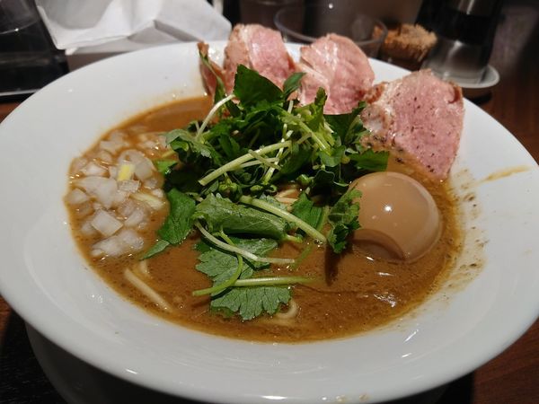 「濃厚烏賊煮干し中華そば」@麺屋 ねむ瑠の写真