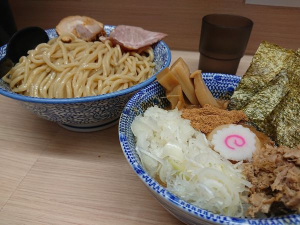 「つけめん 特製トッピング」@狼煙 大宮店の写真