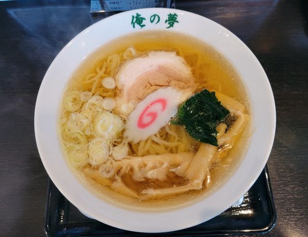 「手打ラーメン」@青竹手打らーめん 俺の夢の写真