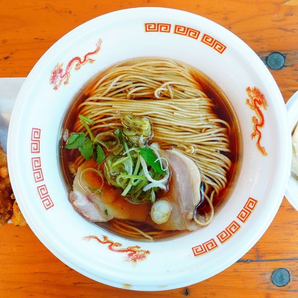 「【八咫烏】醤油ラーメンつけ博SP＋ポルチーニメンマ＋ヤタキチ」@大つけ麺博 2022の写真