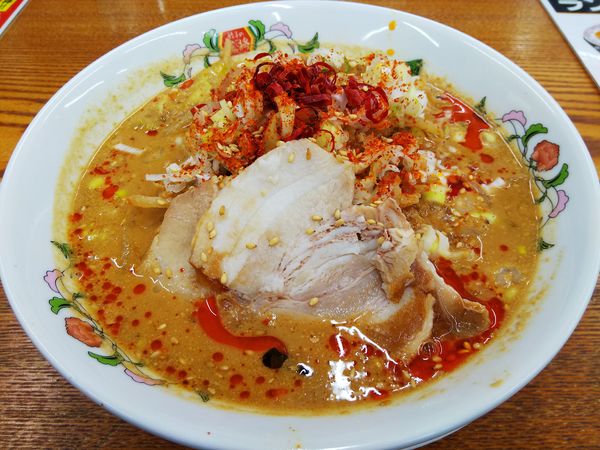 「【限定】野菜たっぷり担々麺」@餃子の王将 松本島内店の写真