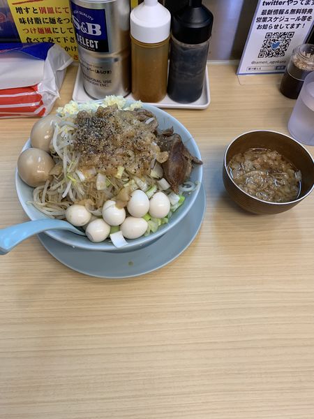 「汁なし」@麺屋 顎で喰らえの写真