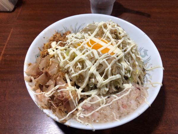 「エビラーメン+限定汁なし」@D麺の写真