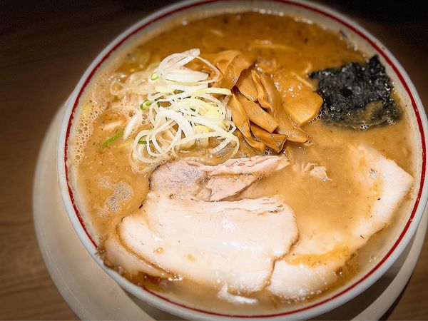 「濃厚とろりそば」@東京煮干し らーめん 玉 東京駅店の写真