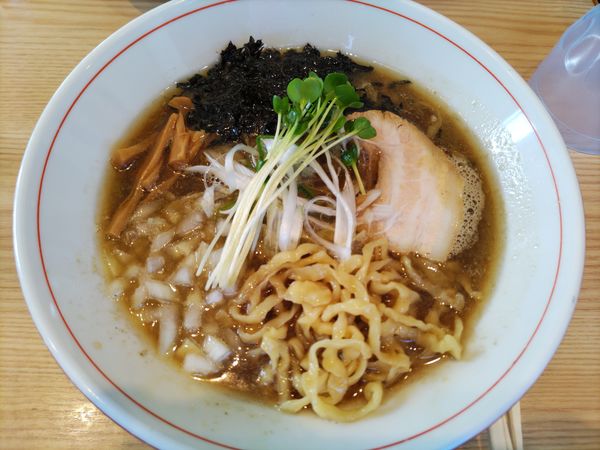 「煮干し中華そば（850円）」@花道の写真