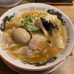 ワンタン麺　並　味玉