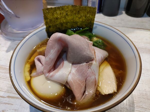 「特製四つ葉そば（1200円）」@中華そば 四つ葉の写真