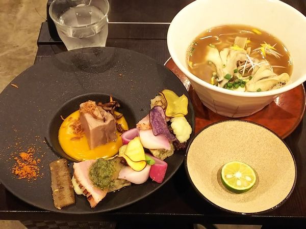 「季節のすーぷsoba秋戯-itazura-　1900円」@sobabar Ciliegioの写真
