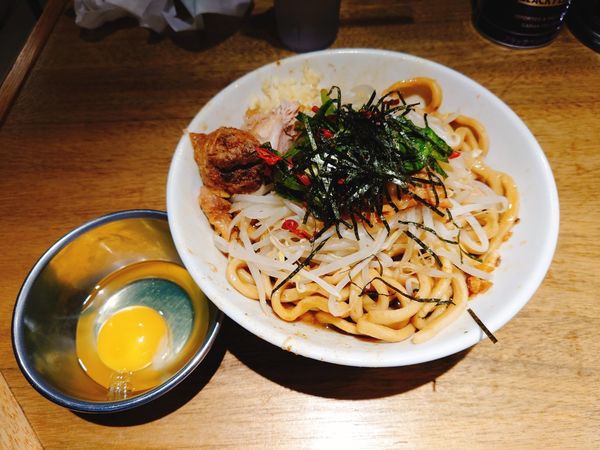 「【限定】煮干しまぜそば」@MEN YARD FIGHTの写真