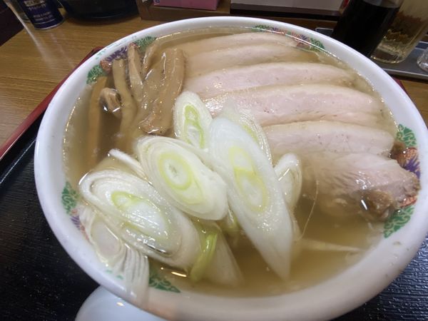 「手打ちちゃーしゅうめん」@さのらーめん 唐沢亭の写真