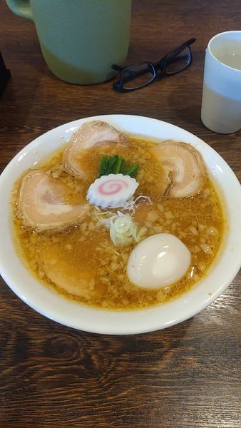 「(肉の日限定)背脂味噌ﾁｬｰｼｭｰ麺+ライス」@麺屋 真心の写真