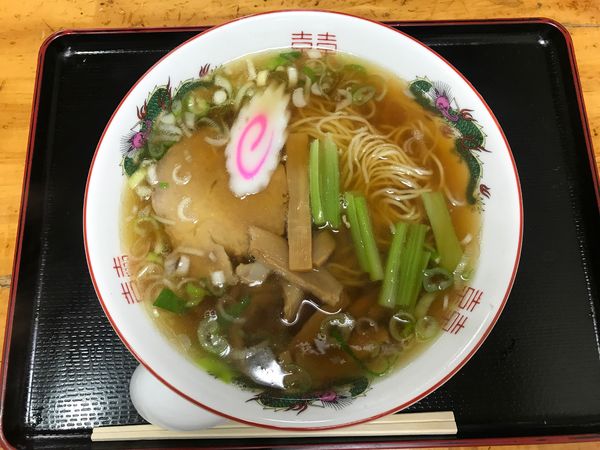 「中華そば　750円」@ほそ島やの写真