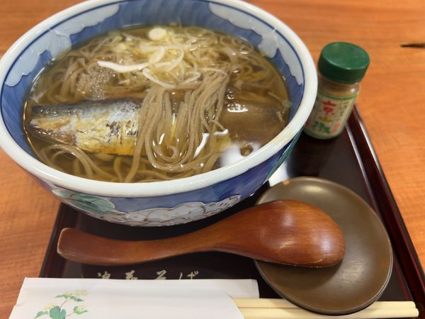 「にしんそば ＋ 大盛」@手打ち 浪花そばの写真