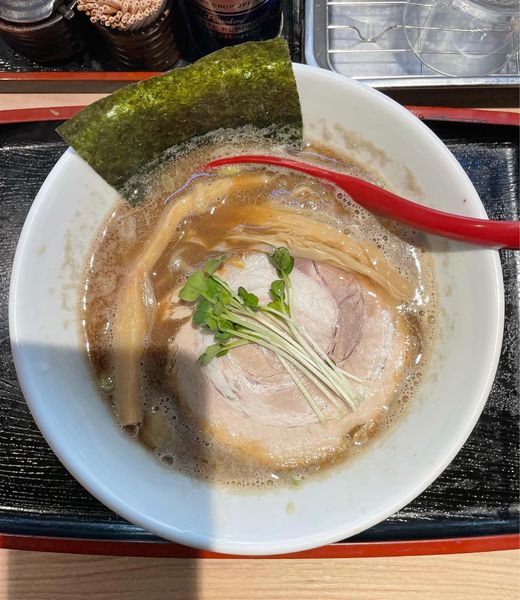 「極煮干ラーメン」@麺屋 味の郷 八千代緑が丘店の写真