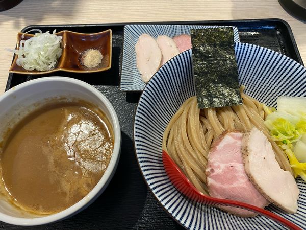 「つけ麺 チャーシュートッピング」@長男、もんたいちおの写真