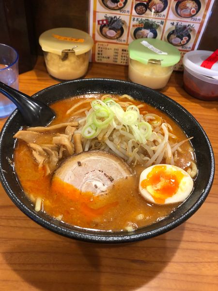 「味噌ラーメン中盛850円」@ラーメン 豊八家の写真
